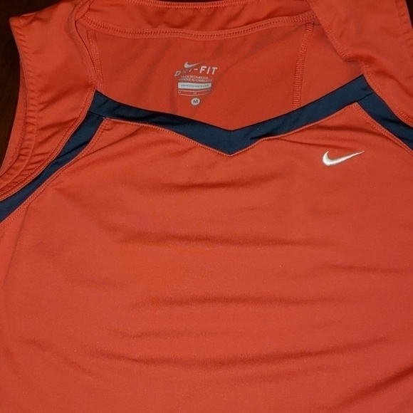 Nike Dry Fit Tank Med Red & Grey VGUC - Picture 2 of 9